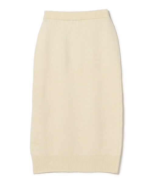 Demi-Luxe BEAMS（デミルクス ビームス）の「Demi-Luxe BEAMS / ウールカシミヤ ニットスカート（スカート・レディース・チャコールグレー/オフホワイト・38/36）」の15枚目の写真