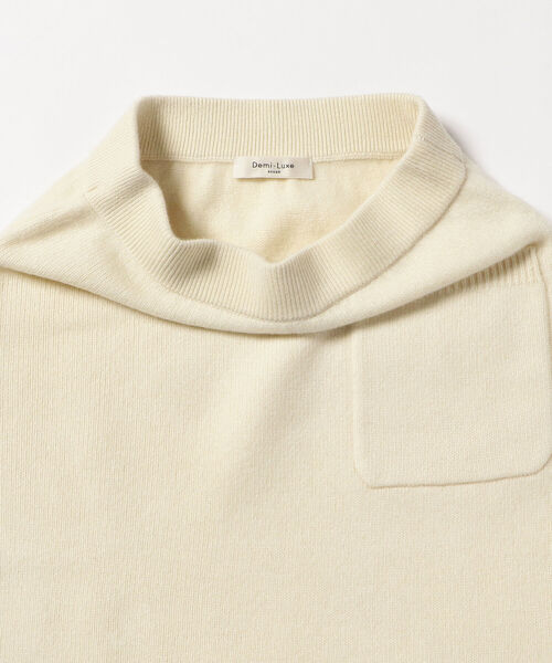 Demi-Luxe BEAMS（デミルクス ビームス）の「Demi-Luxe BEAMS / ウールカシミヤ ニットスカート（スカート・レディース・チャコールグレー/オフホワイト・38/36）」の16枚目の写真