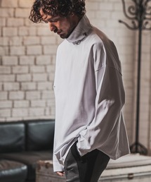 mlt3976- Loose Neck Long-sleeve T-Shirt カットソー