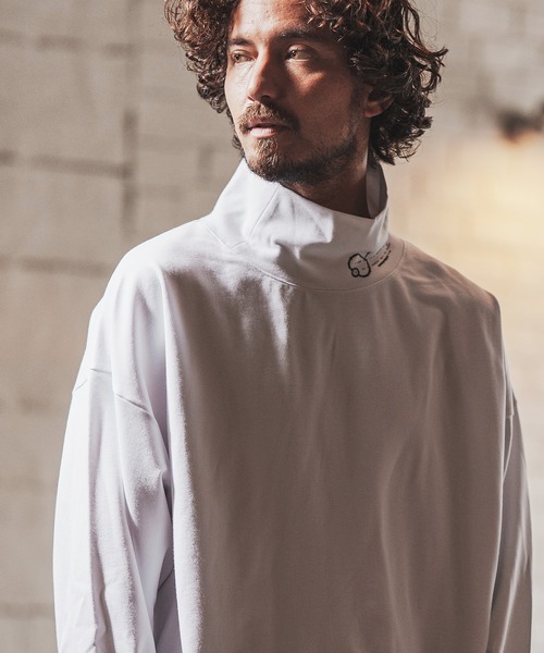 FACTOTUM（ファクトタム）の「mlt3976- Loose Neck Long-sleeve T-Shirt カットソー（Tシャツ/カットソー・メンズ・ホワイト/チャコール/ブラック・44/48/46）」の18枚目の写真