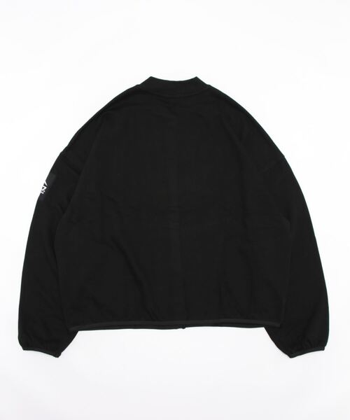 CAMP7(キャンプセブン)の「【CAMP7】スウェットブルゾン(カーディガン/ボレロ・レディース・ブラック/カーキブラウン・M/L)」の4枚目の写真