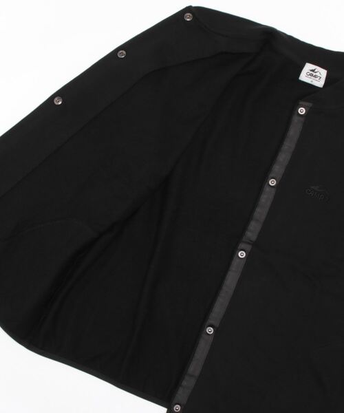 CAMP7(キャンプセブン)の「【CAMP7】スウェットブルゾン(カーディガン/ボレロ・レディース・ブラック/カーキブラウン・M/L)」の5枚目の写真