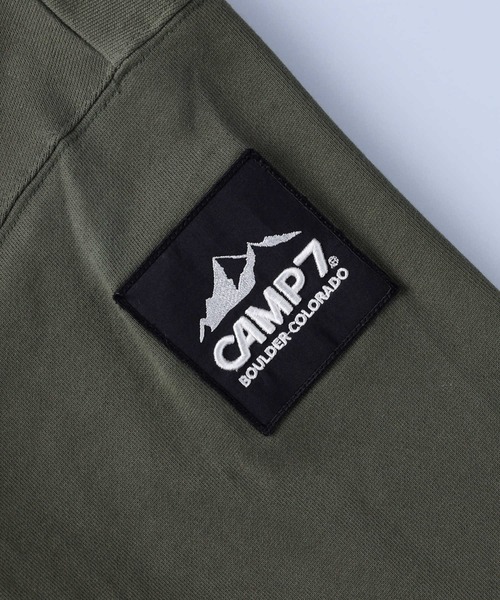 CAMP7(キャンプセブン)の「【CAMP7】スウェットブルゾン(カーディガン/ボレロ・レディース・ブラック/カーキブラウン・M/L)」の9枚目の写真