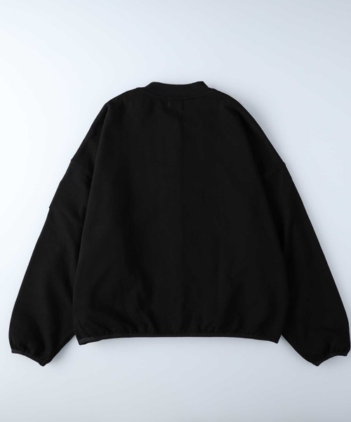 CAMP7(キャンプセブン)の「【CAMP7】スウェットブルゾン(カーディガン/ボレロ・レディース・ブラック/カーキブラウン・M/L)」の6枚目の写真