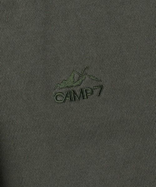 CAMP7(キャンプセブン)の「【CAMP7】スウェットブルゾン(カーディガン/ボレロ・レディース・ブラック/カーキブラウン・M/L)」の13枚目の写真