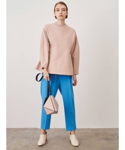 ELENDEEK（エレンディーク）の「FORMY PEPLUM KT（ニット/セーター・レディース・ブラック/ベージュ/グリーン・FREE）」の6枚目の写真