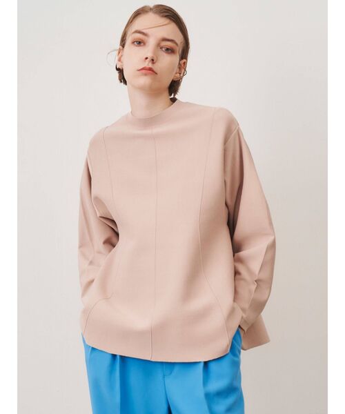 ELENDEEK（エレンディーク）の「FORMY PEPLUM KT（ニット/セーター・レディース・ブラック/ベージュ/グリーン・FREE）」の11枚目の写真