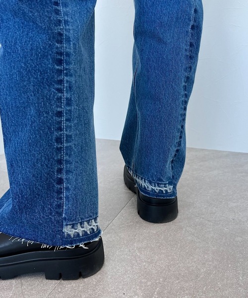 PAGEBOY（ページボーイ）の「パッチワークジーンズ（デニムパンツ