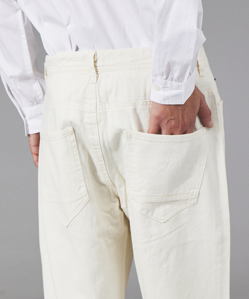 ABAHOUSE GRAY（アバハウスグレイ）の「バルーン デニム パンツ（デニムパンツ・メンズ・ネイビー/アイボリー/ダークネイビー・44/46/48）」の10枚目の写真