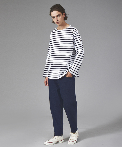 ABAHOUSE GRAY（アバハウスグレイ）の「バルーン デニム パンツ（デニムパンツ・メンズ・ネイビー/アイボリー/ダークネイビー・44/46/48）」の15枚目の写真