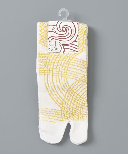 カヤ（カヤ）の「【カヤ】はじめの水引 足袋型くつ下23～25cm（ソックス/靴下・レディース・ブラック/ホワイト・FREE）」の8枚目の写真