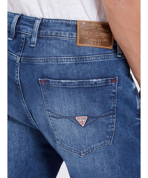 Guess(ゲス)の「Drake Denim Pants(デニムパンツ・メンズ・インディゴブルー・31inch/32inch/30inch/29inch)」の8枚目の写真