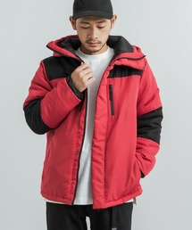 Rocky Monroe（ロッキーモンロー）の「オーバーサイズ 配色切り替え中綿ジャケット ビッグシルエット（ブルゾン）」