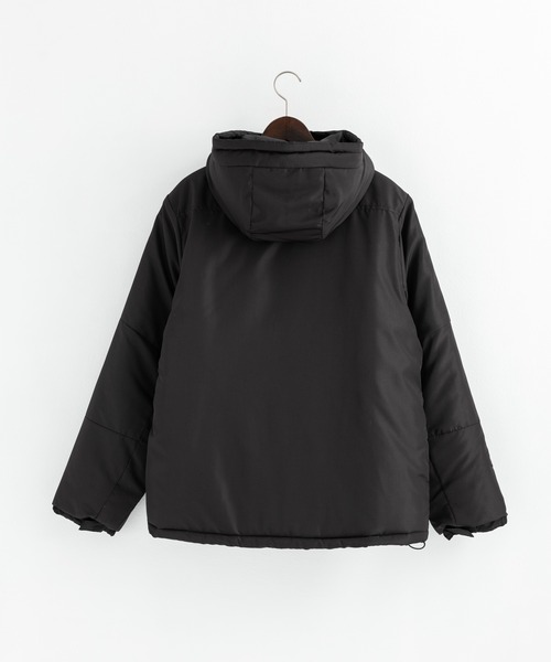 Rocky Monroe(ロッキーモンロー)の「オーバーサイズ 配色切り替え中綿ジャケット ビッグシルエット(ブルゾン・メンズ・ベージュ/ネイビー/ブラック/レッド・M/L/XL)」の20枚目の写真
