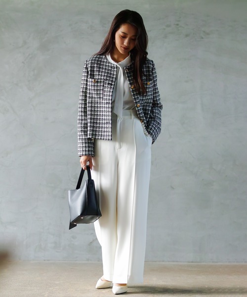 WHITE JOOLA（ホワイトジョーラ）の「ストレッチ＆手洗い可