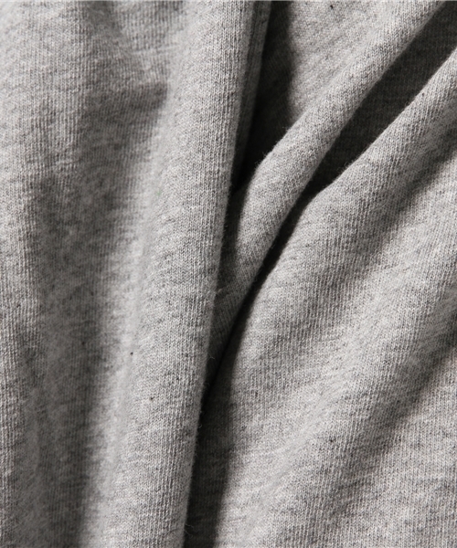 CIAOPANIC（チャオパニック）の「【Ciaopanic】リサイクル天竺モックネック5分袖（Tシャツ/カットソー・メンズ・ネイビー/ブラック/ホワイト/グレー・MEDIUM/LARGE）」の5枚目の写真