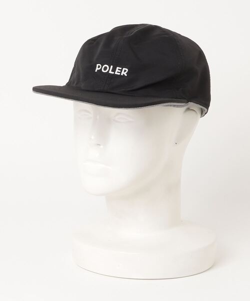 POLeR(ポーラー)の「POLeR/ポーラー REVERSIBLE FLEECE CAP リバーシブルフリースキャップ(キャップ・メンズ・ベージュ/オレンジ/ブラック/オリーブ系・F)」の1枚目の写真