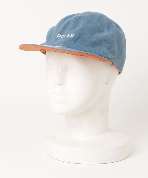 POLeR(ポーラー)の「POLeR/ポーラー REVERSIBLE FLEECE CAP リバーシブルフリースキャップ(キャップ・メンズ・ベージュ/オレンジ/ブラック/オリーブ系・F)」の8枚目の写真