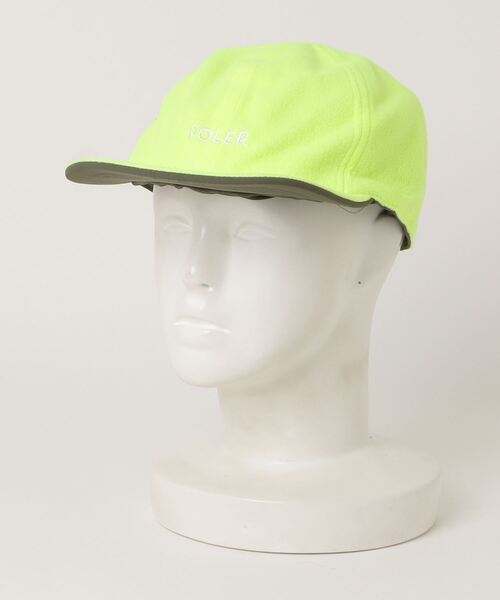 POLeR(ポーラー)の「POLeR/ポーラー REVERSIBLE FLEECE CAP リバーシブルフリースキャップ(キャップ・メンズ・ベージュ/オレンジ/ブラック/オリーブ系・F)」の6枚目の写真