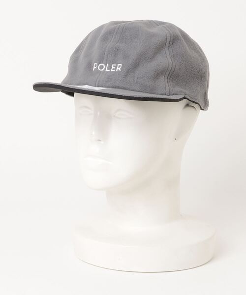 POLeR(ポーラー)の「POLeR/ポーラー REVERSIBLE FLEECE CAP リバーシブルフリースキャップ(キャップ・メンズ・ベージュ/オレンジ/ブラック/オリーブ系・F)」の5枚目の写真