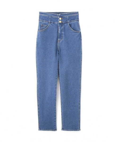 PROPORTION BODY DRESSING（プロポーションボディドレッシング）の「デニムテーパードパンツ / 1213130200（その他パンツ・レディース・ブルー/ダークネイビー・SMALL/MEDIUM）」の10枚目の写真