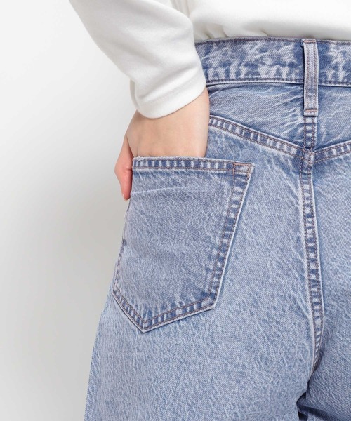 LOWRYS FARM(ローリーズファーム)の「CONEカーブデニムパンツ* 177910(デニムパンツ・レディース・ライトブルー/ブルー・MEDIUM/LARGE)」の8枚目の写真