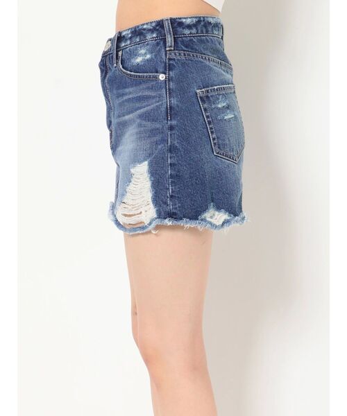 GYDA（ジェイダ）の「BROKENデニムスカートライクショートパンツ（デニムスカート・レディース・ブルー/ライトブルー・SMALL/MEDIUM）」の20枚目の写真