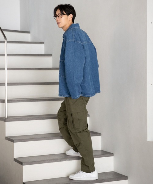 LAKOLE(ラコレ)の「TCワイドカーゴパンツ / 179020(その他パンツ・メンズ・オリーブ/ブラック・SMALL/MEDIUM/X-LARGE/LARGE)」の13枚目の写真