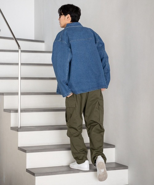 LAKOLE(ラコレ)の「TCワイドカーゴパンツ / 179020(その他パンツ・メンズ・オリーブ/ブラック・SMALL/MEDIUM/X-LARGE/LARGE)」の14枚目の写真