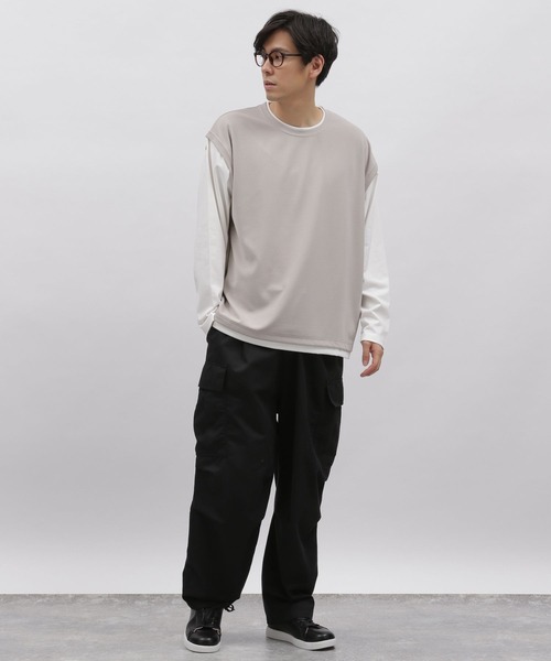 LAKOLE(ラコレ)の「TCワイドカーゴパンツ / 179020(その他パンツ・メンズ・オリーブ/ブラック・SMALL/MEDIUM/X-LARGE/LARGE)」の18枚目の写真