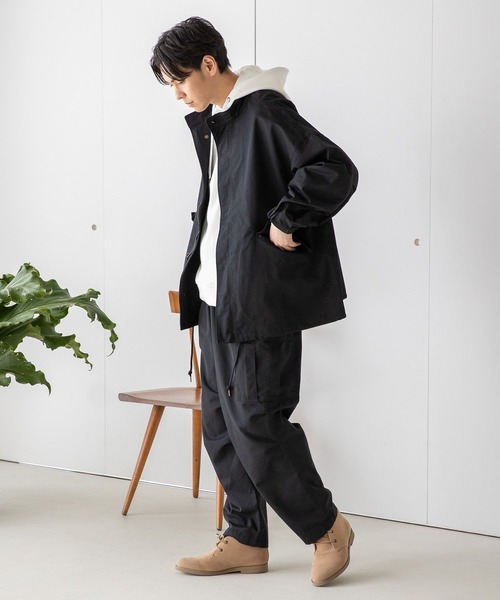 LAKOLE(ラコレ)の「TCワイドカーゴパンツ / 179020(その他パンツ・メンズ・オリーブ/ブラック・SMALL/MEDIUM/X-LARGE/LARGE)」の4枚目の写真