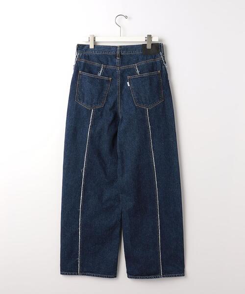 Jieda（ジエダ）の「＜JieDa＞ LOOSE FIT JEANS/デニムパンツ（デニムパンツ・メンズ・ネイビー・1/2）」の2枚目の写真