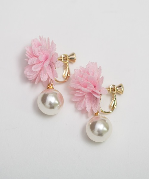 chocolat.wedding peony 〈ピオニー〉イヤリング chocolat.wedding peony 〈ピオニー〉イヤリング