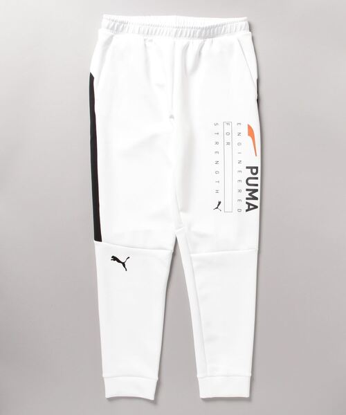 PUMA(プーマ)の「プーマ PUMA STRENGTH TRAIN ニットパンツ M_(その他パンツ・メンズ・ホワイト/ブラック・LL/S/3L/L/M)」の1枚目の写真