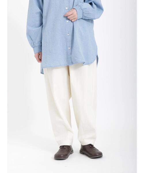 Samansa Mos2（サマンサ モスモス）の「イージーツイルパンツ（その他パンツ・レディース・オフホワイト・ﾌﾘ-）」の22枚目の写真