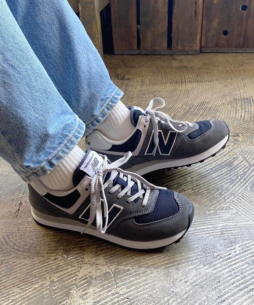NEW BALANCE（ニューバランス）の「【NEW BALANCE】 ニューバランス ML574 スニーカー ユニセックス（スニーカー・メンズ・ブラック×ゴールド/グレー/ベージュ・8/8h/5/5h/6/6h/7/7h/9h/9/10/10h/4h）」の16枚目の写真