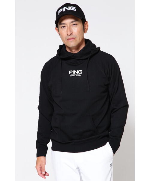 PING（ピン）の「【PING APPAREL】ニットフーディープルオーバー  