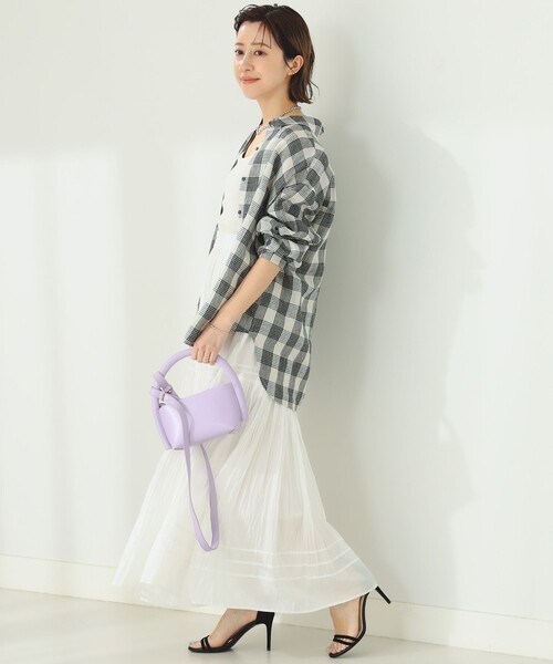 B:MING by BEAMS（ビーミングバイビームス）の「B:MING by BEAMS / インド ティアード スカート（スカート・レディース・ピンク/ライトグリーン/オフホワイト/ブラック・SMALL/MEDIUM）」の20枚目の写真