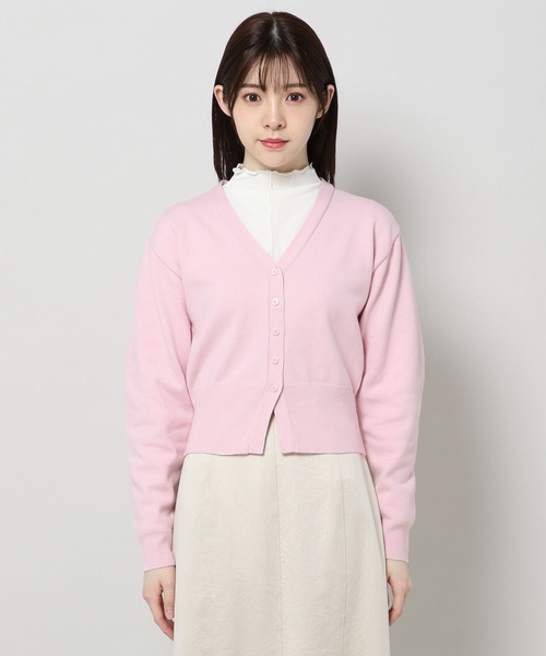 ALAND（エーランド）の「3.3 Field Trip／バルーンスリーブカーディガン 2196700（カーディガン/ボレロ・レディース・ピンク/ブラック/ライトグリーン・FREE）」の15枚目の写真