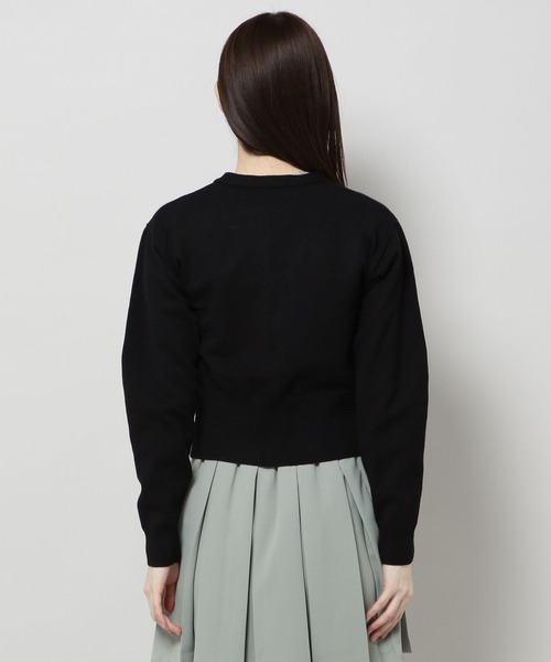 ALAND（エーランド）の「3.3 Field Trip／バルーンスリーブカーディガン 2196700（カーディガン/ボレロ・レディース・ピンク/ブラック/ライトグリーン・FREE）」の22枚目の写真