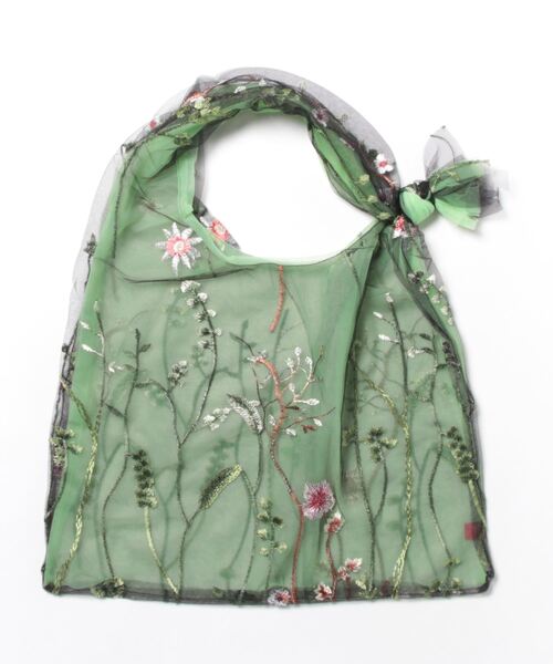 チャイハネ（チャイハネ）の「【チャイハネ】シュルリバッグ（トートバッグ・レディース・ピンク/グリーン/パープル・FREE）」の10枚目の写真