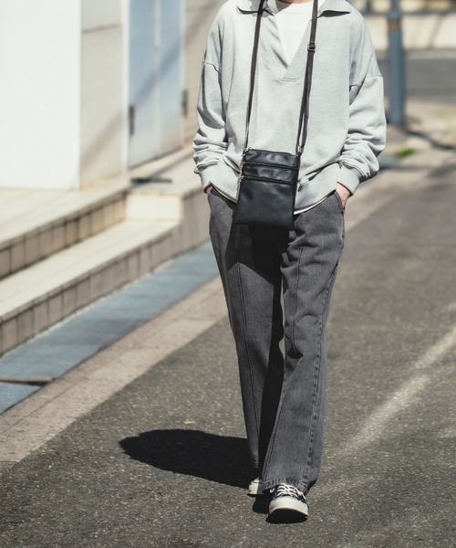 improves（インプローブス）の「デニム ピンタック フレアパンツ（デニムパンツ・メンズ・インディゴブルー/ブラック/ライトブルー/ライトブラック/ケミカルウォッシュ・LARGE/MEDIUM）」の10枚目の写真