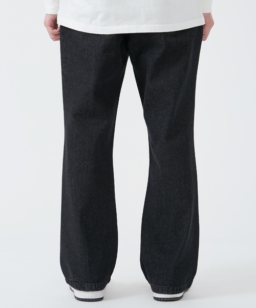 improves（インプローブス）の「デニム ピンタック フレアパンツ（デニムパンツ・メンズ・インディゴブルー/ブラック/ライトブルー/ライトブラック/ケミカルウォッシュ・LARGE/MEDIUM）」の7枚目の写真