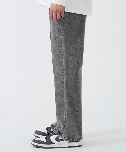 improves（インプローブス）の「デニム ピンタック フレアパンツ（デニムパンツ・メンズ・インディゴブルー/ブラック/ライトブルー/ライトブラック/ケミカルウォッシュ・LARGE/MEDIUM）」の19枚目の写真