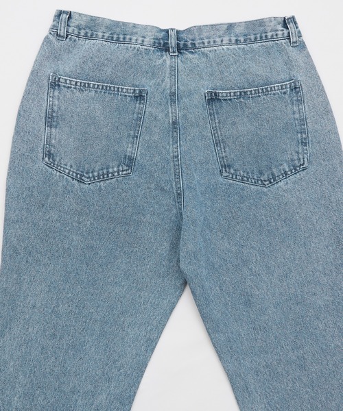 improves（インプローブス）の「デニム ピンタック フレアパンツ（デニムパンツ・メンズ・インディゴブルー/ブラック/ライトブルー/ライトブラック/ケミカルウォッシュ・LARGE/MEDIUM）」の17枚目の写真