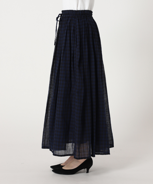 soil（ソイル）の「別注【SOIL/ソイル】*RELUME FANCY GINGAM EASY SK：スカート（スカート・レディース・ブルー/イエロー・2）」の22枚目の写真