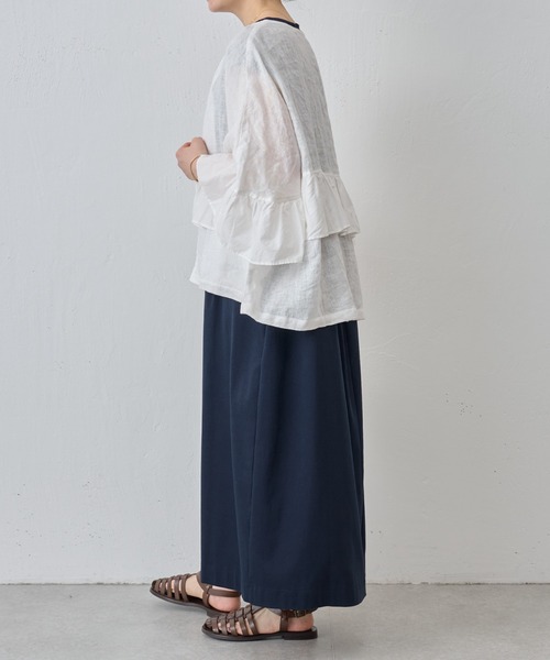 BEARDSLEY（ビアズリー）の「ジャージーコクーンワンピース（ワンピース・レディース・ネイビー/ブラック・FREE）」の10枚目の写真