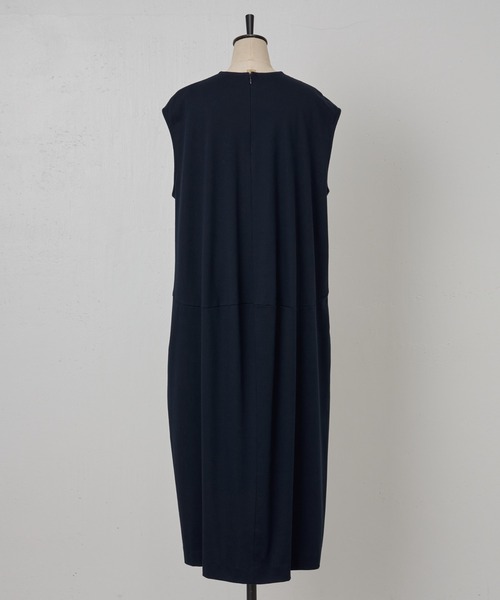 BEARDSLEY（ビアズリー）の「ジャージーコクーンワンピース（ワンピース・レディース・ネイビー/ブラック・FREE）」の16枚目の写真
