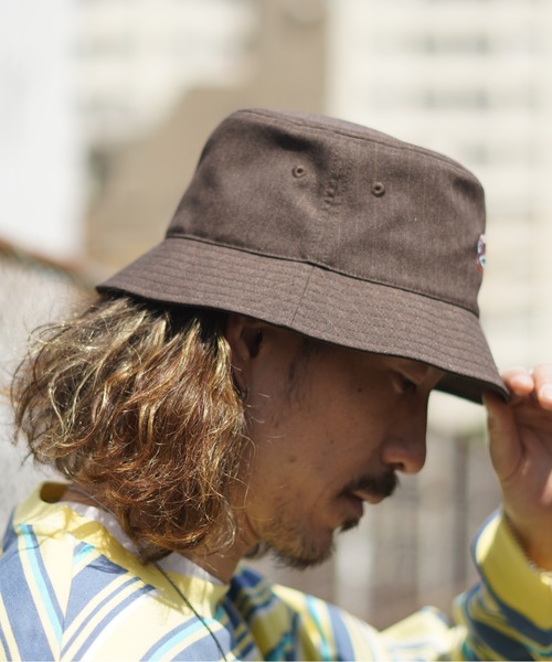 THRASHER（スラッシャー）の「OVAL MAG BUCKET HAT/スラッシャーバケハ(バケットハット)（ハット・メンズ・ベージュ/ブラウン/ブラック・FREE）」の6枚目の写真