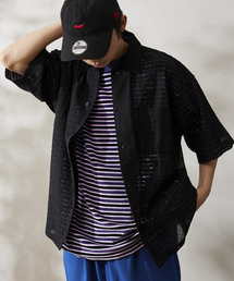 JOURNAL STANDARD relume | パターンレース オープンカラー半袖シャツ(シャツ/ブラウス)